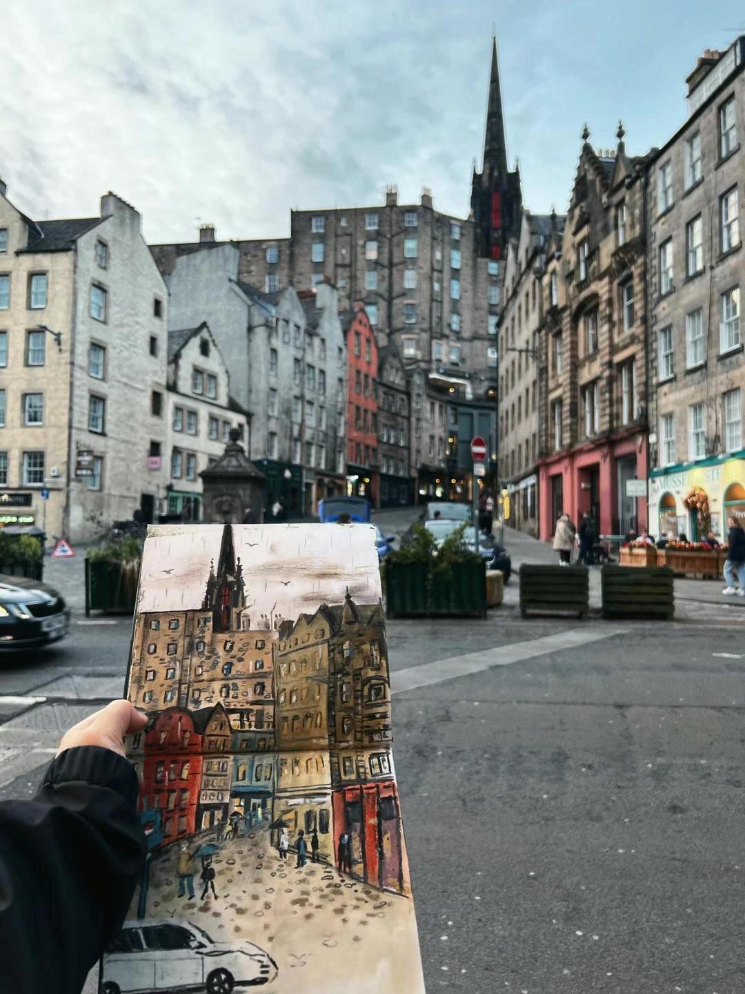 Edinburgh painting